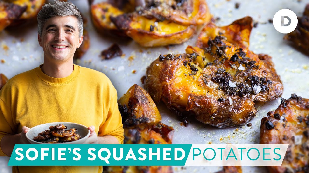 RECIPE: Sofie's Squashed Potatoes! KITCHEN HERO RETURNS!