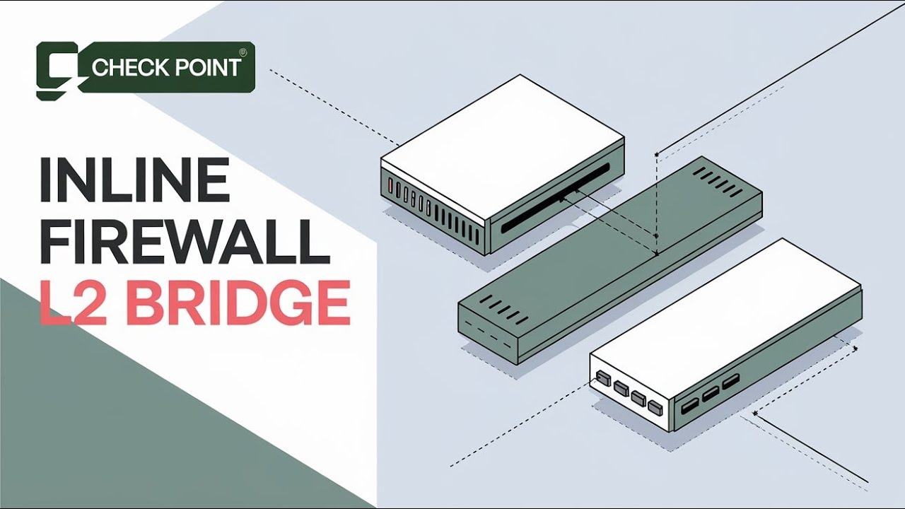 Межсетевой экран Check Point: настройка моста уровня 2 (прозрачного межсетевого экрана)