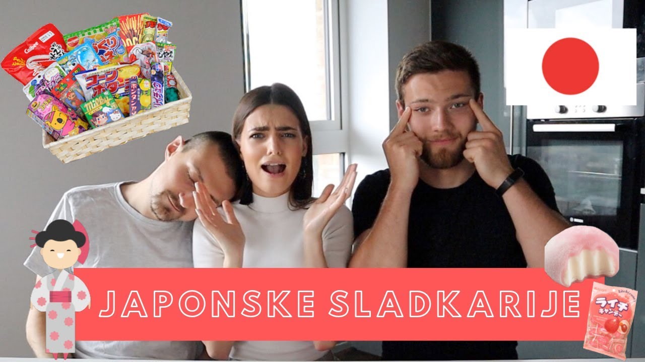 Pokušanje JAPONSKIH SLADKARIJ l Kaja Karba