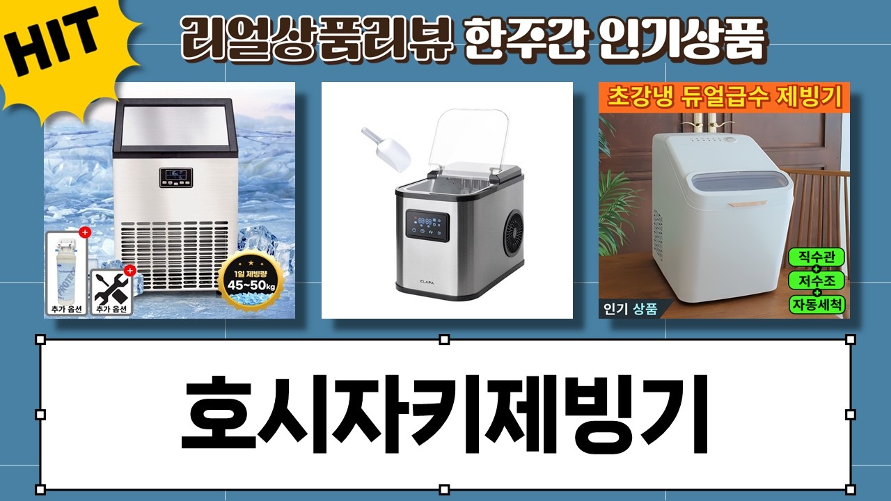 업소용 제빙기 끝판왕! 호시자키 vs 가성비 제빙기 전격 비교