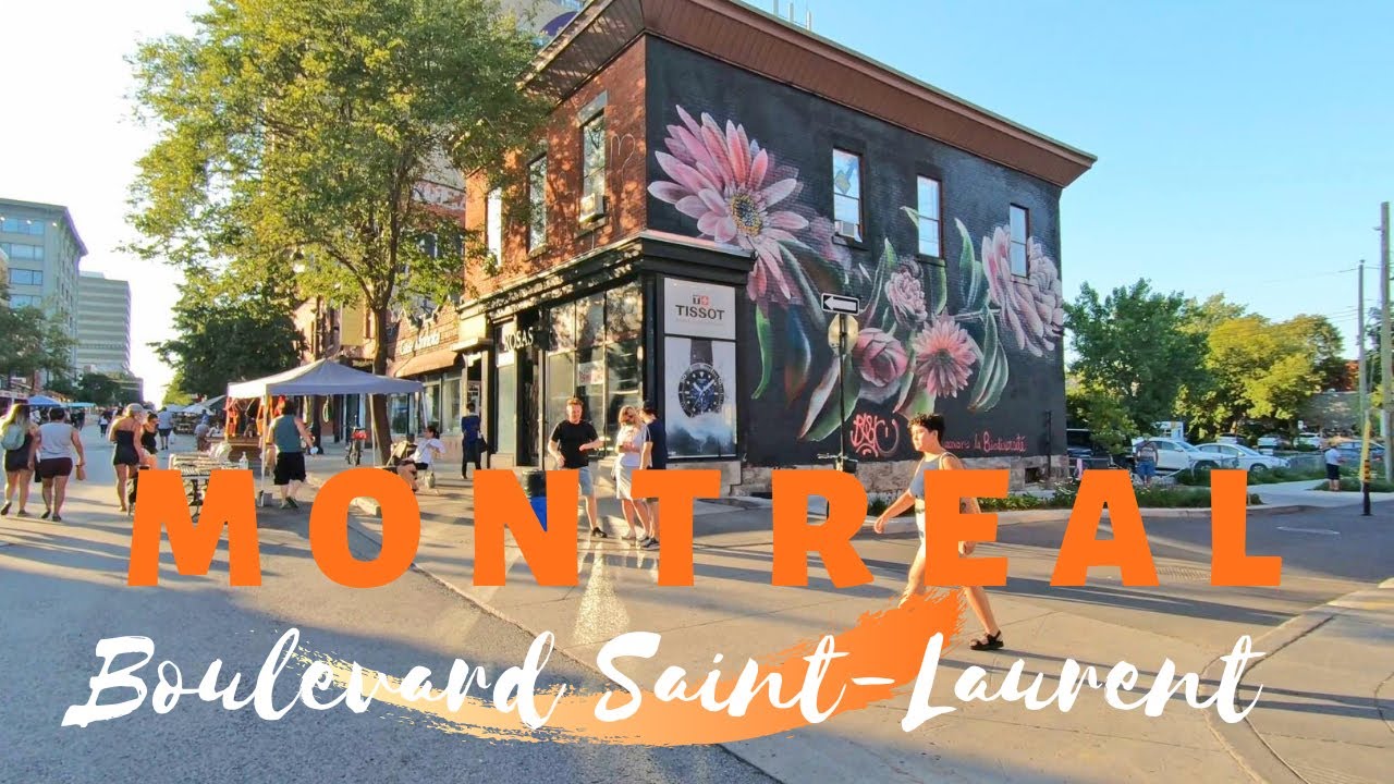 Montreal's Boulevard Saint-Laurent - Mural Fest Summer 2020 #saintlaurentmontreal #montreal2020