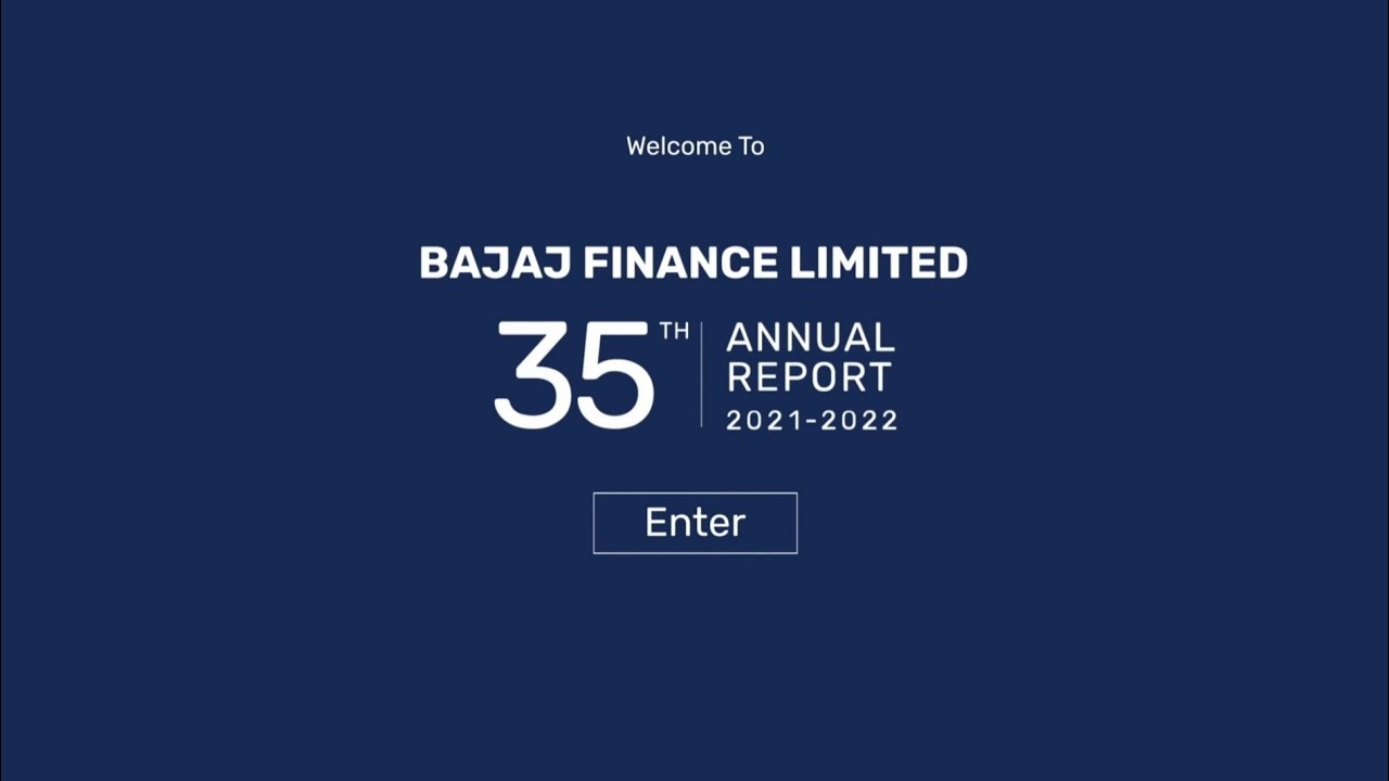 Bajaj Finance Digital Annual Report Film 2021-2022