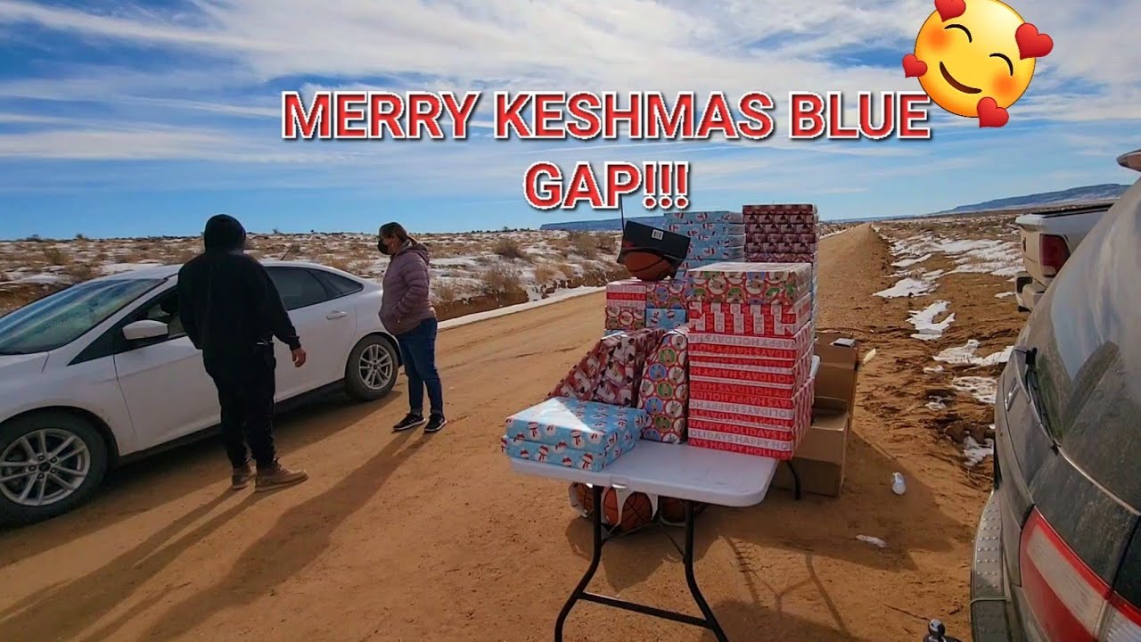 BLUE GAP SANTA witha 9.