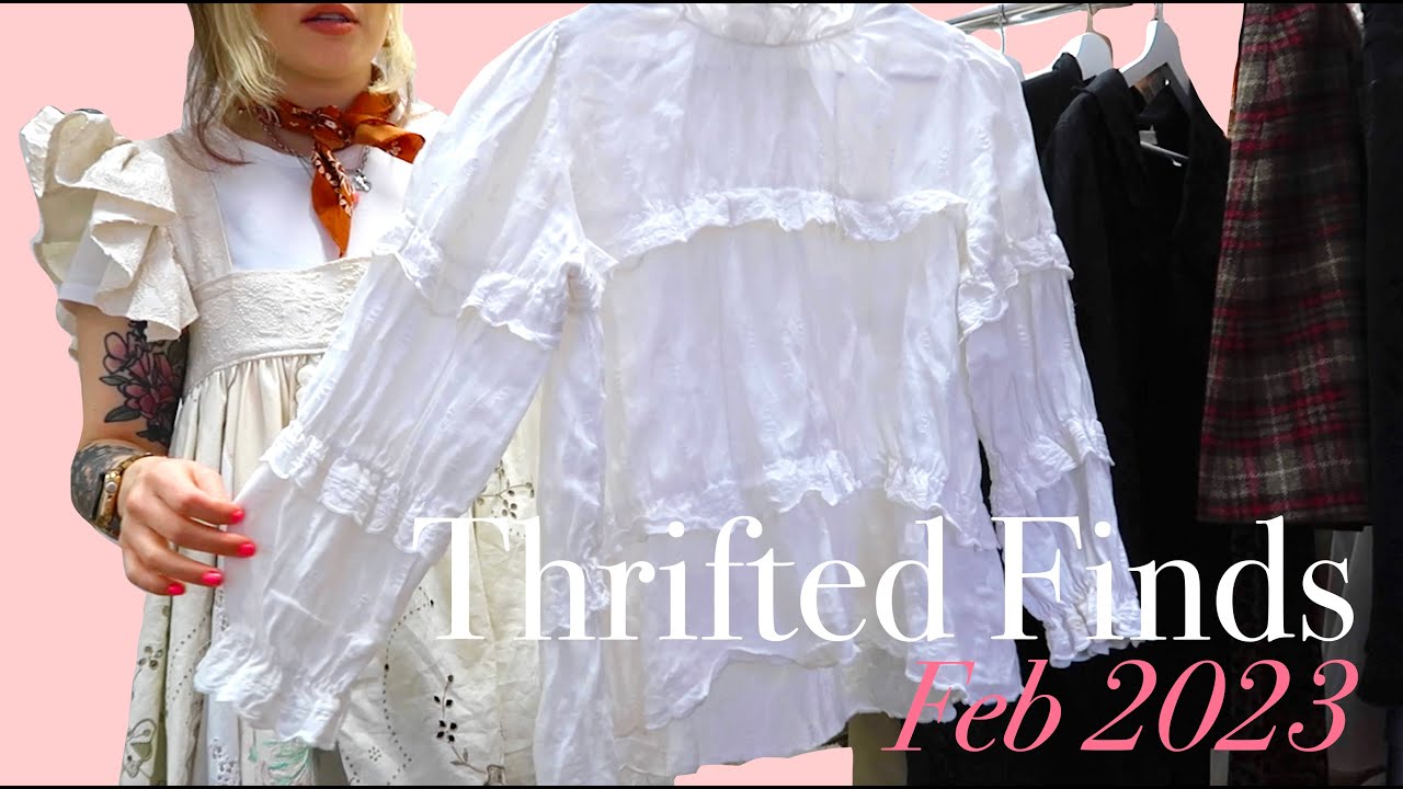 ★ Thrifted Finds for February 2023 ★ Preloved Fashion Haul  ★ Slow Fashion ★ Thrifting and Styling