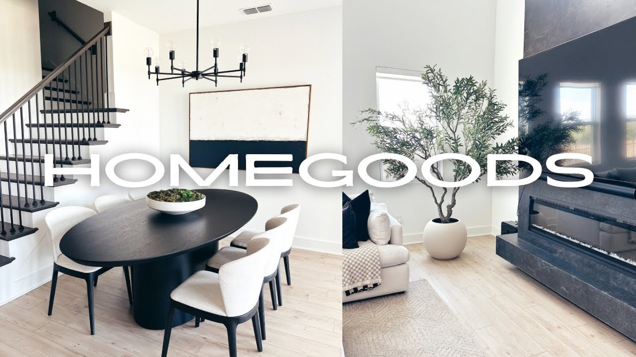 SHOP WITH ME & HAUL | HOMEGOODS, MARSHALLS, TJMAXX | HOME DECOR FOR SUMMER