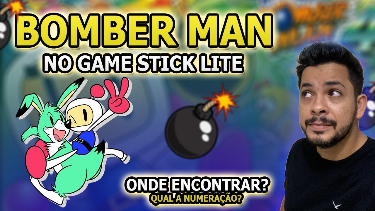 Game Stick 4k Lite - Bomber Man onde encontrar e qual numero ?