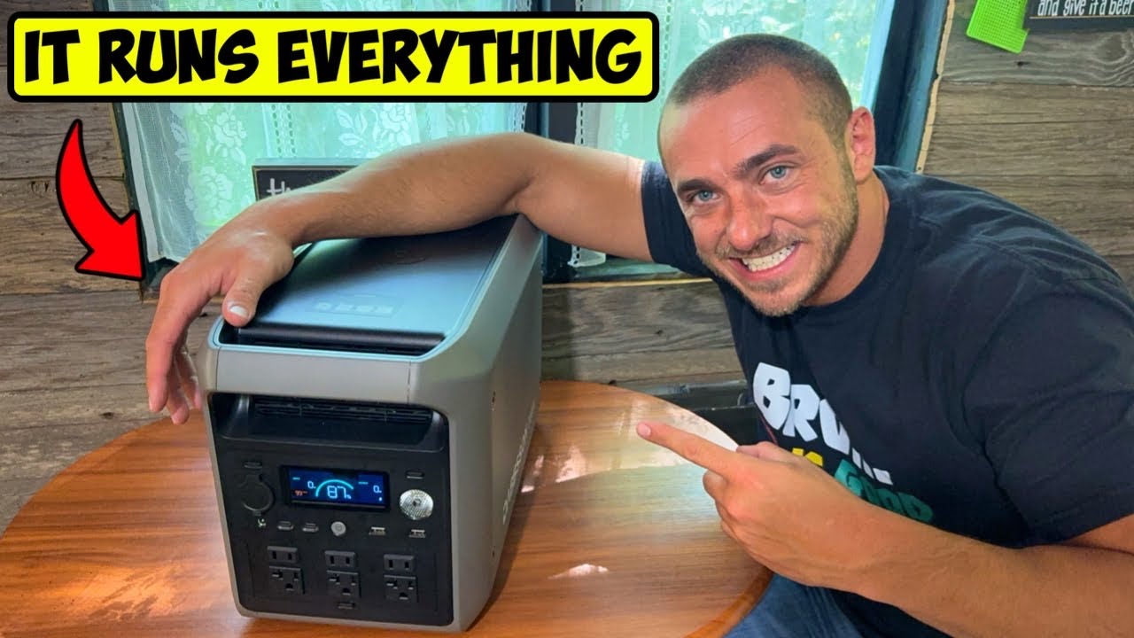 НОВЫЙ Dabbsson 2000L — ЭТО ВПЕЧАТЛЯЕТ! Обзор портативного солнечного генератора