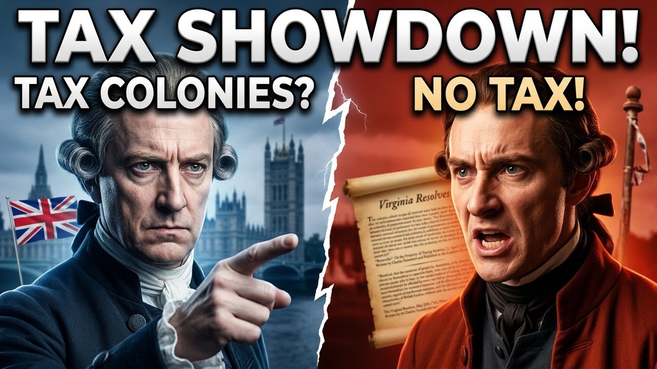 Primary Source Analysis 🔍 | Charles Townshend vs. Patrick Henry On Taxation