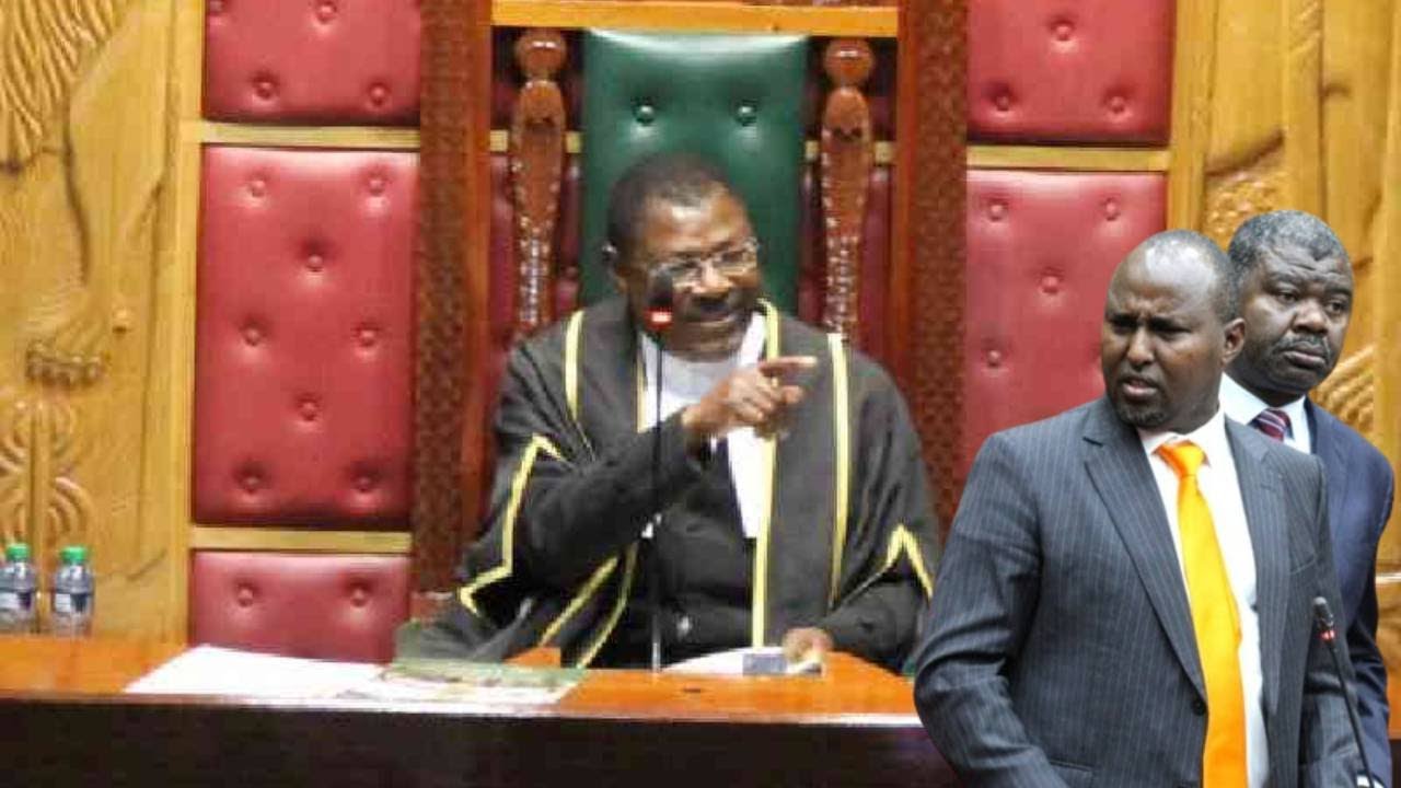 DRAMA AT PARLIAMENT AFTER JUNET MOHAMED BREAKS HIS SILANCE AFTER DUMPED RAILA ODINGA ``CHUNGA MAISHA
