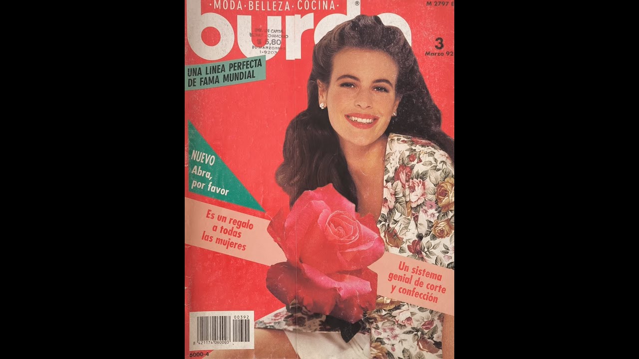 🎀 BURDA MODEN 1992 №3🎀