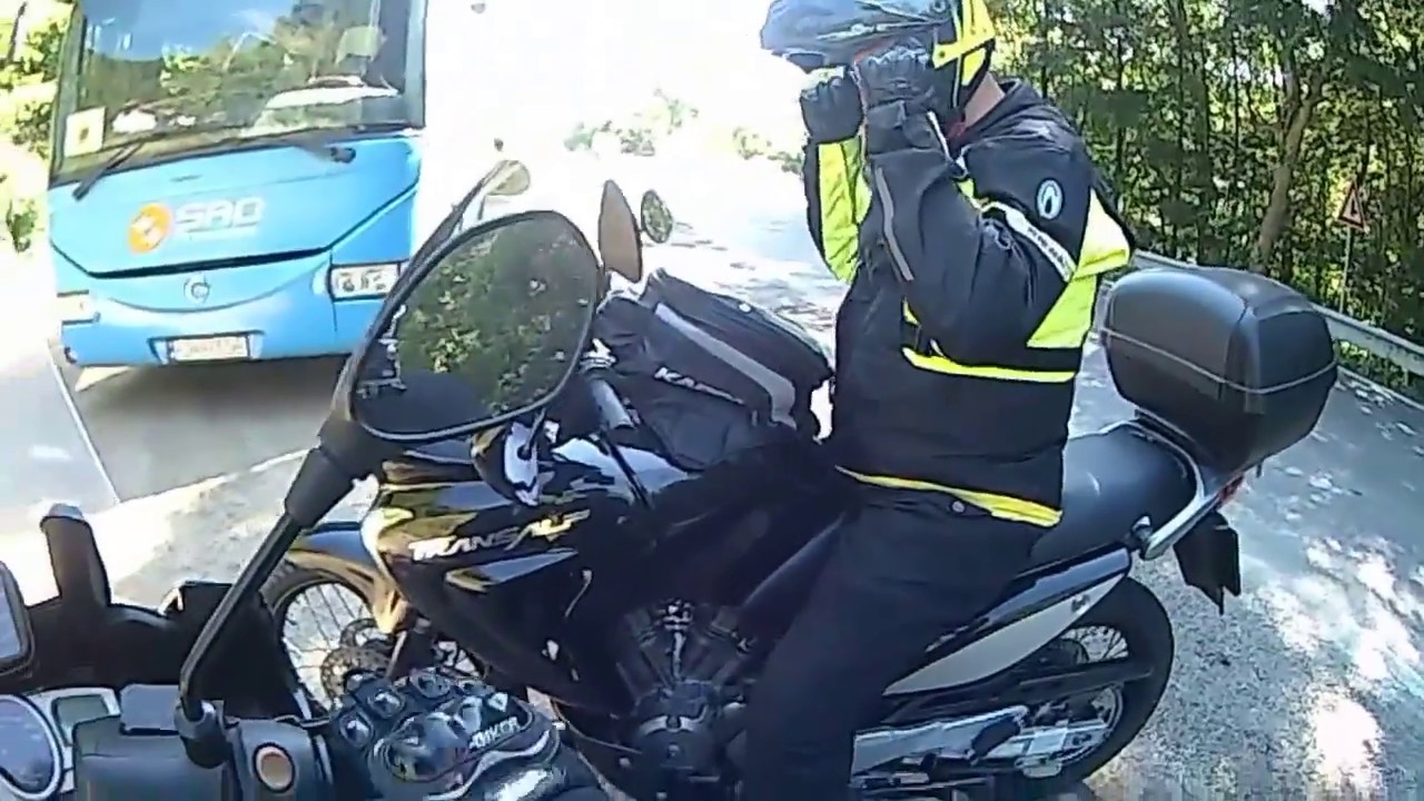 Jazda Čertovica 2018 /Gilera nexus 125/Honda transalp 650/