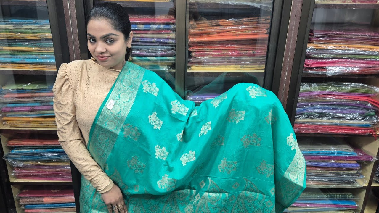 Soft Chinon Silk Saree with Zari Work 💫 | Elegant Look in Affordable Price | Budget Friendly Saree