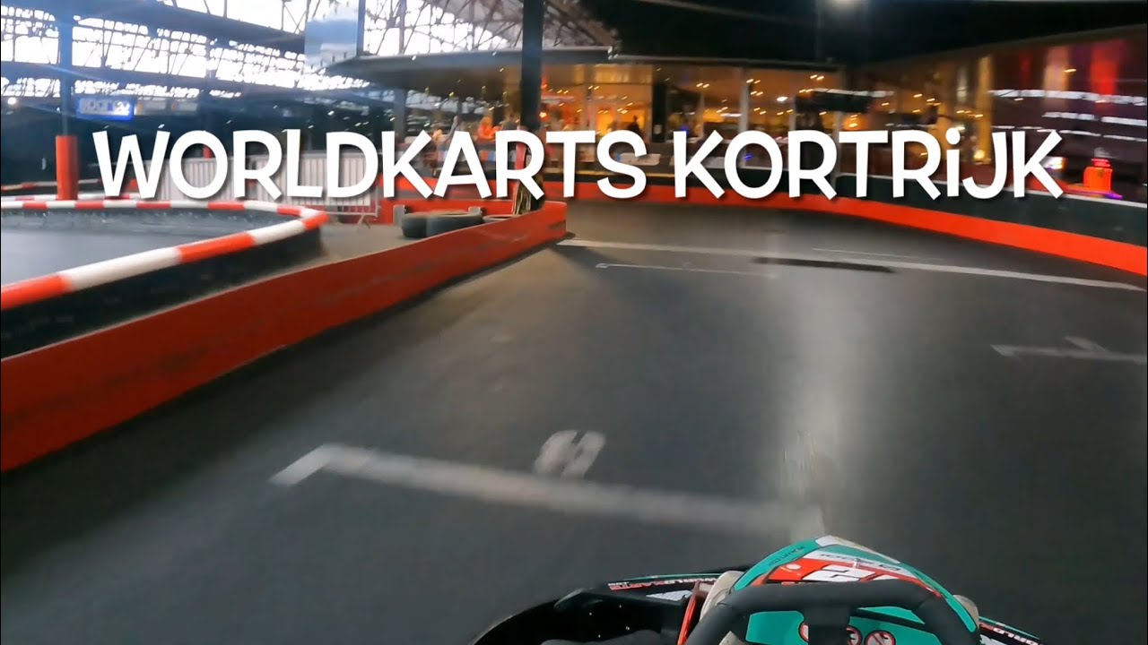 Worldkarts Kortrijk (België) - 1 lap video