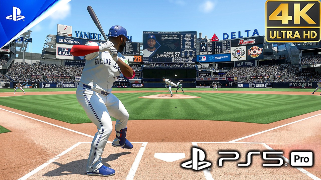 MLB The Show 26 - PS5 Pro 4K 60FPS Gameplay