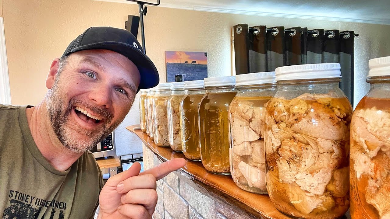 How to can chicken! Easy quick Long term storage...without refrigeration!