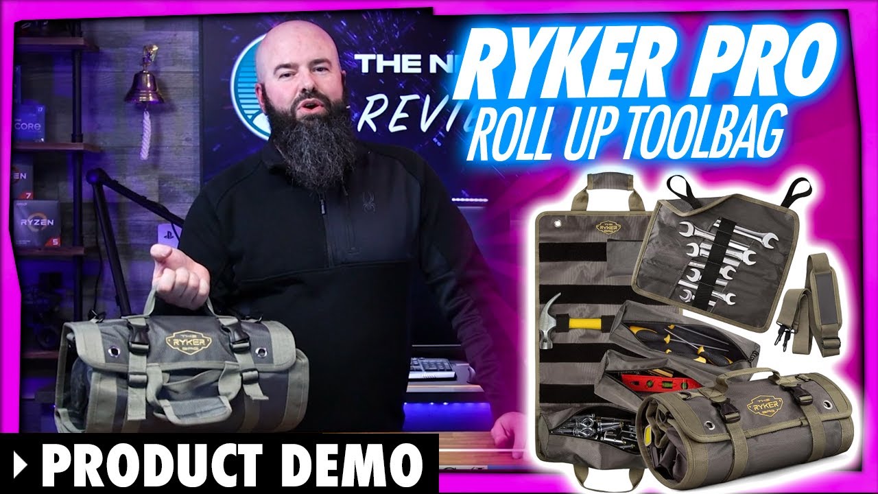 The Ryker Pro Roll Up Tool Bag #ad