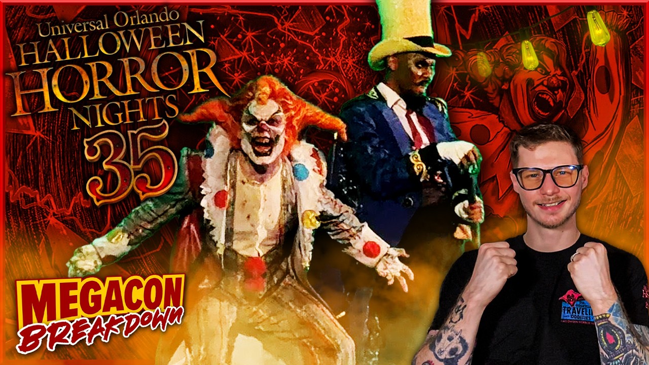 Разбор панели Halloween Horror Nights 2026 MegaCon (Джек и Оддфеллоу HHN 35)