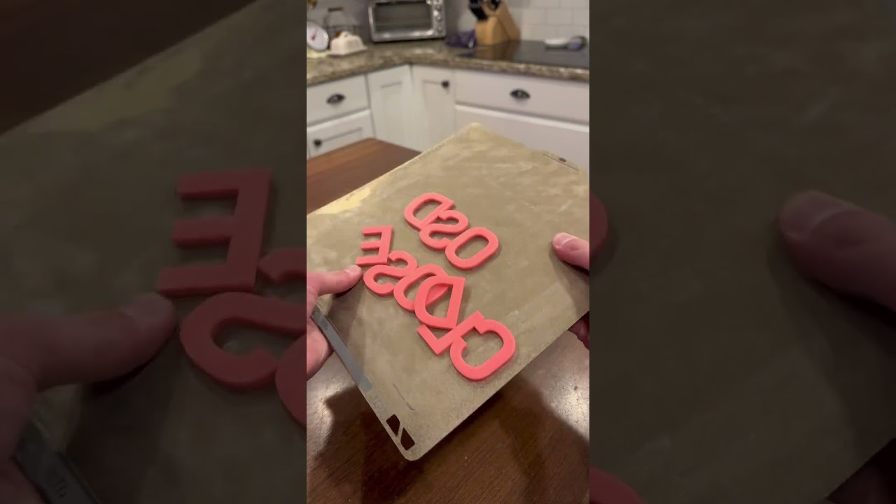 Я сделал эту вывеску &laquo;Открыто&raquo; для магазина хозяйственных товаров&hellip; Им очень понравилось #3dprinti...