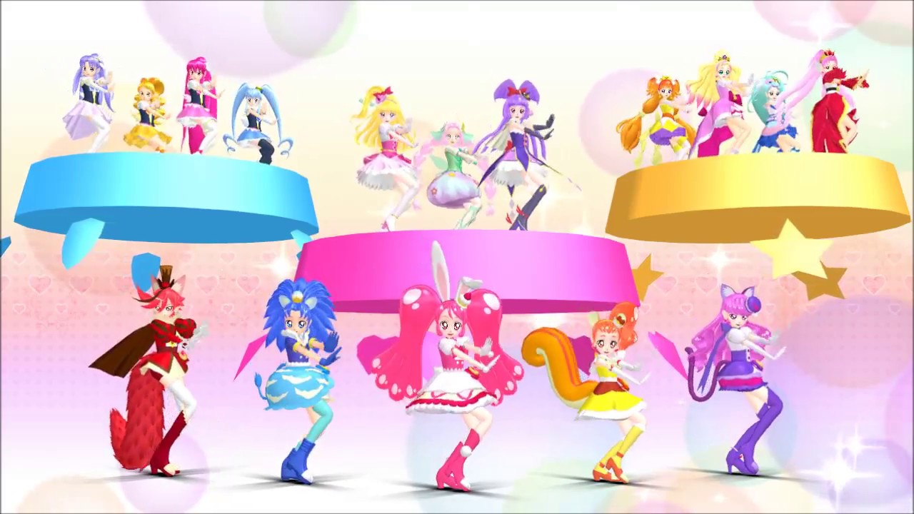 【MMDプリキュア】 ホイップとミラクルでダンスレクチャー（おまけ動画付き）
