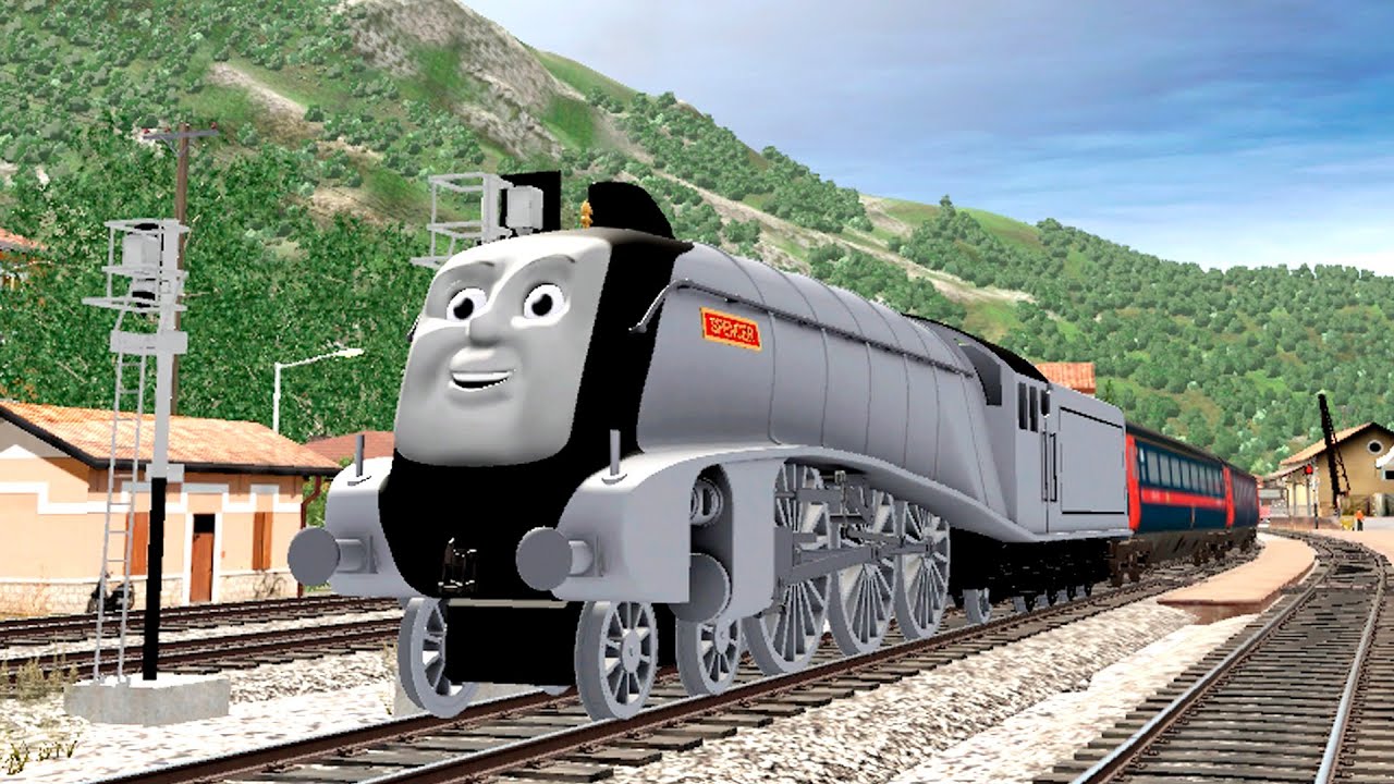 Spencer The Silver Streamlined Engine ~ The Duke and Duchess of Boxford