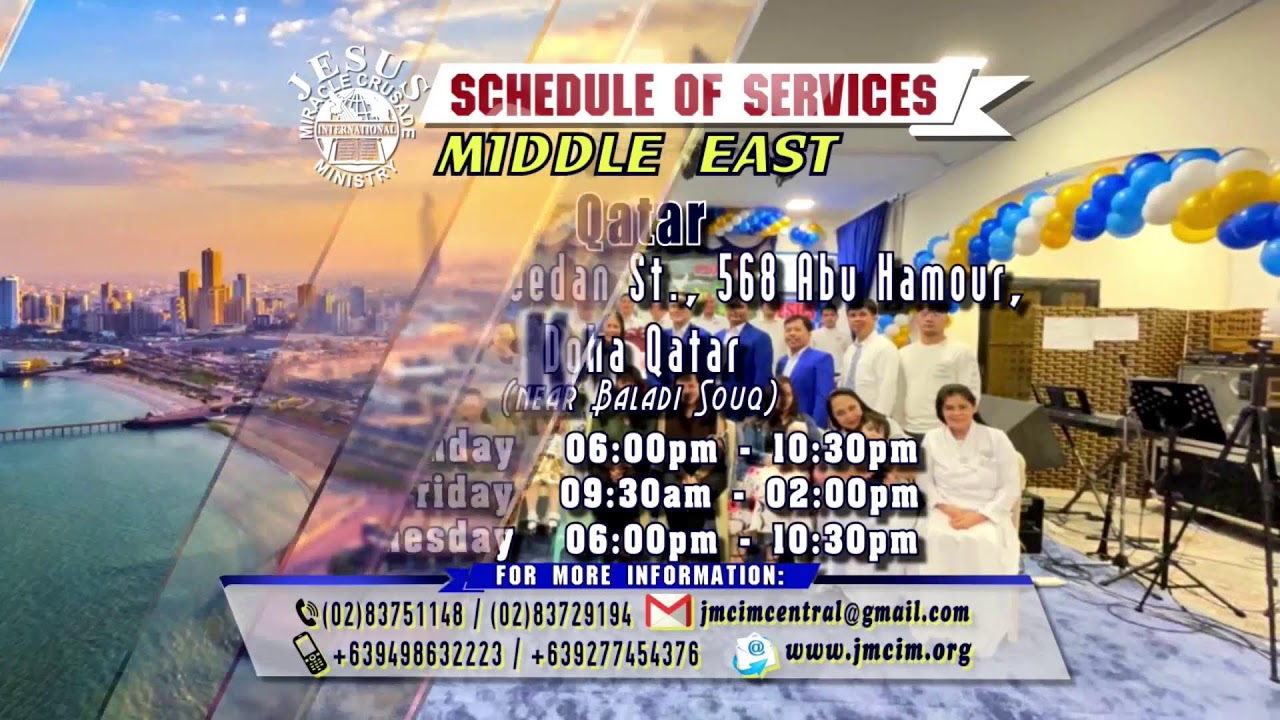 Watch!!! JMCIM Central Live Streaming of FRIDAY SERVICE | JANUARY 09, 2026.