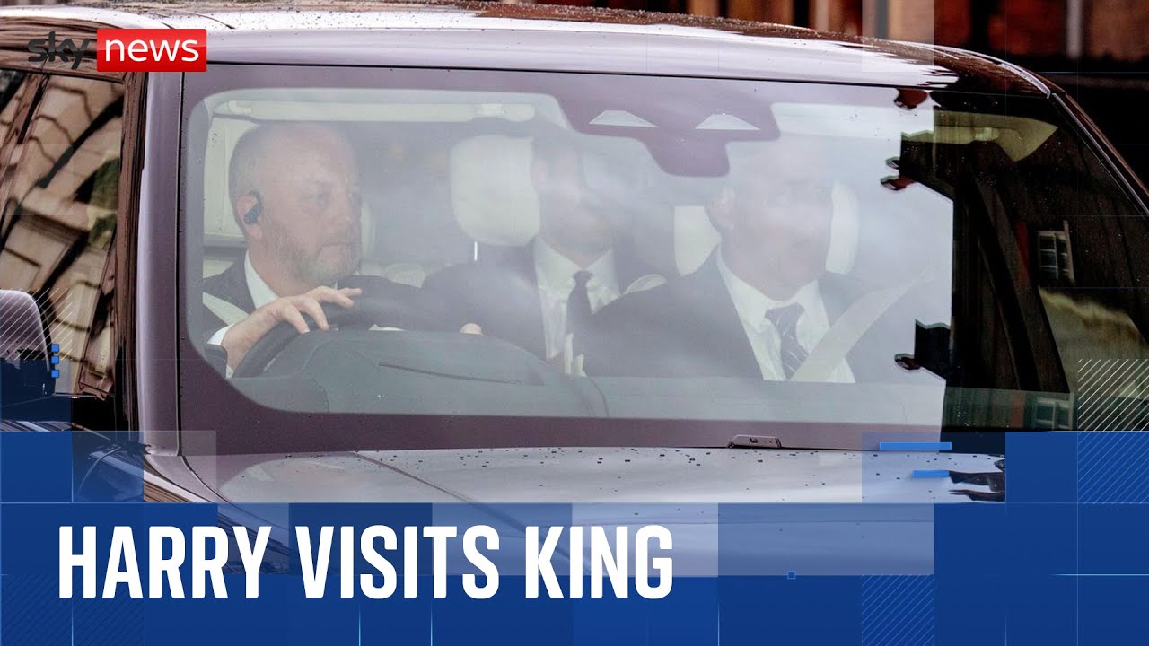 Prince Harry says King is 'great' after they have private tea in first meeting for 19 months