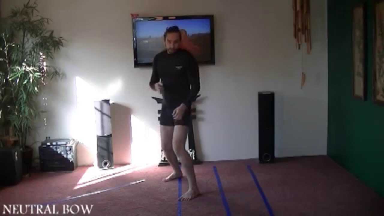 Learn Kenpo One Only basics 1 stances neutral bow