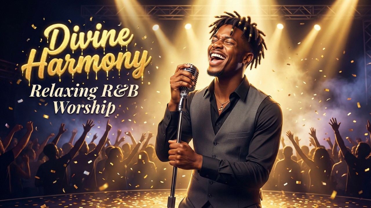 Anointed Midnight Prayer ✨ Soothing Gospel R&B Worship for Peaceful Sleep