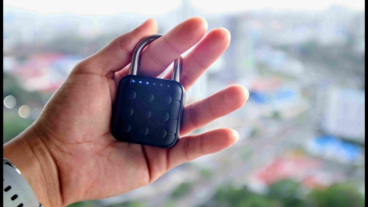 🚪🔐 Candado inteligente Bluetooth: un gadget conveniente y barato