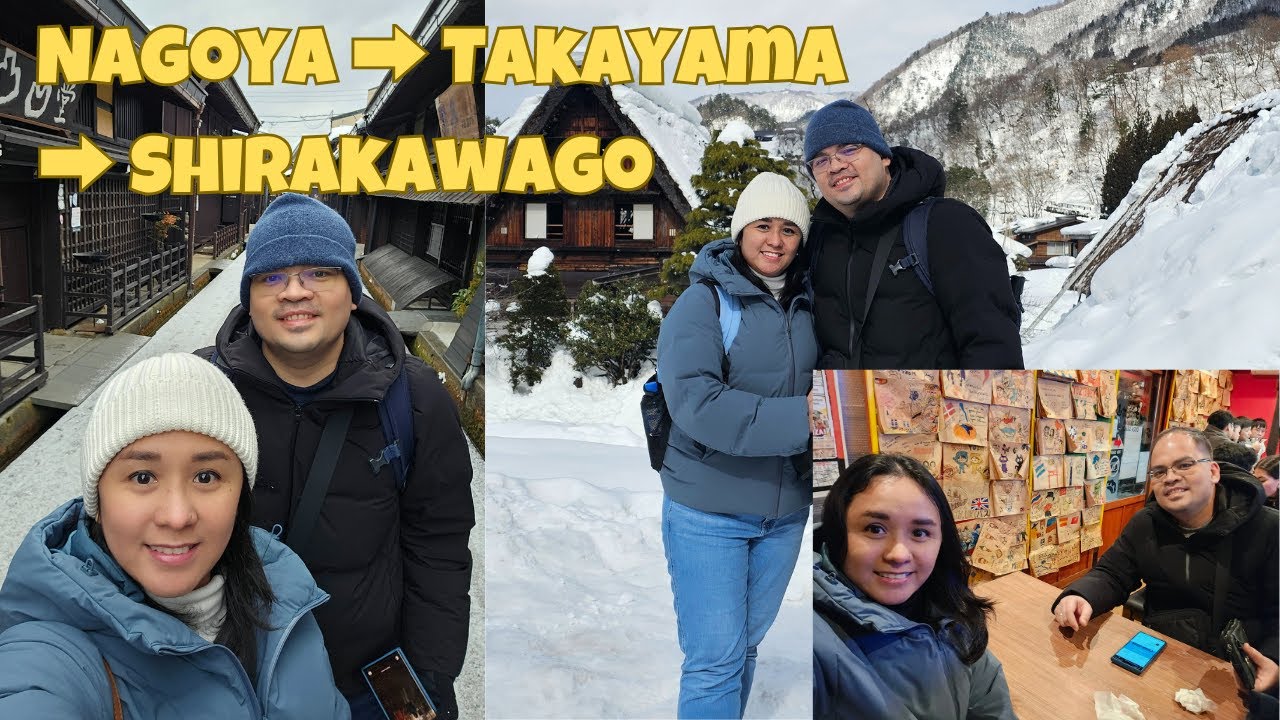 Takayama & Shirakawago Travel Guide from Nagoya!
