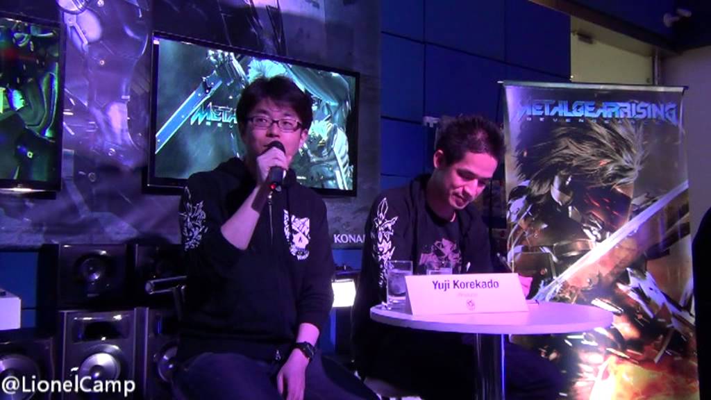 Conferencia de prensa en Argentina de Yuji Korekado, Productor de Metal Gear Rising: Revengeance