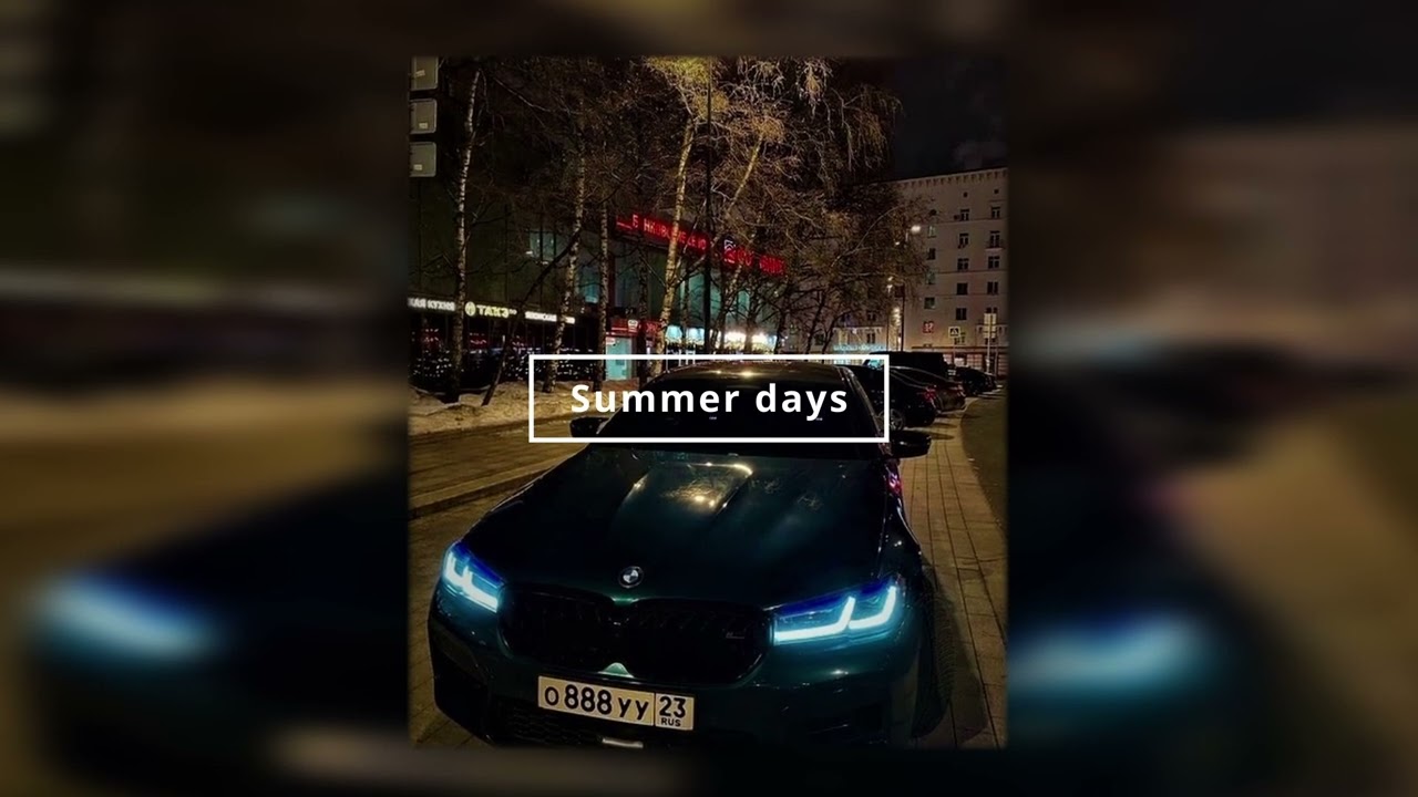 Sean Finn feat Tinka - Summer Days remix (Slowed/Bass Boosted)