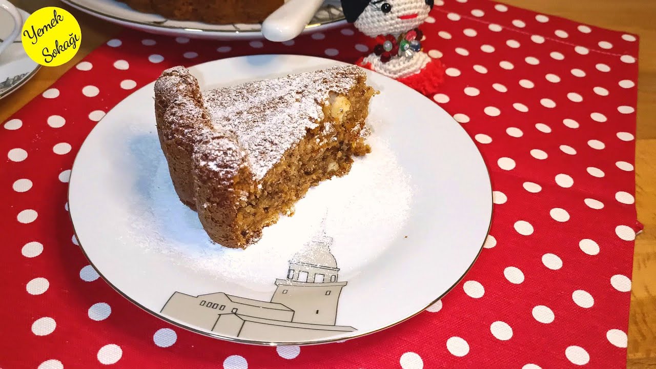 Kabardıkça Kabaran Havuçlu Cevizli Glutensiz Kek Tarifi🍰 Starbucks Keki