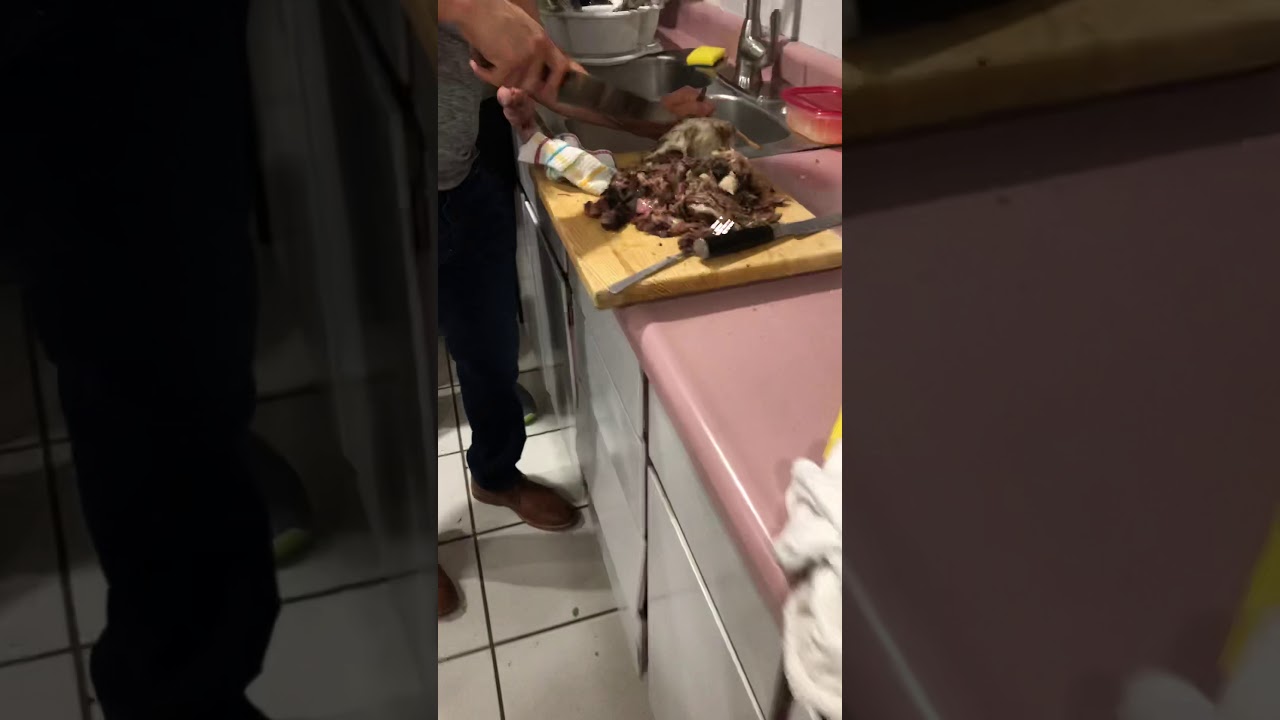 Cabeza de venado al vapor