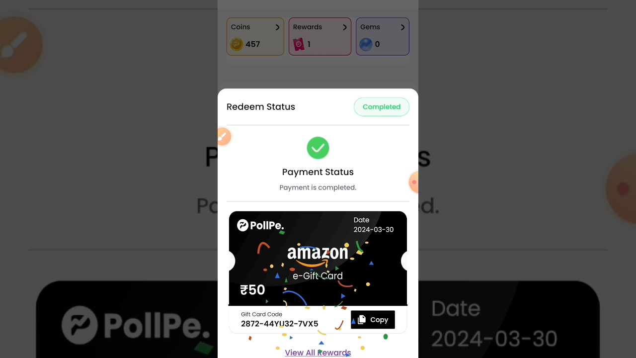 NEW EARNING APP POLLPE PAYMENT PROOF |REFER&EARN| #shorts #earnmoneyonline #earnmoney