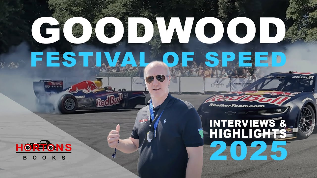 Goodwood Festival of Speed 2025 with Amy Shore (Nikon), Danny Sullivan & F1 Legends Hortons Books