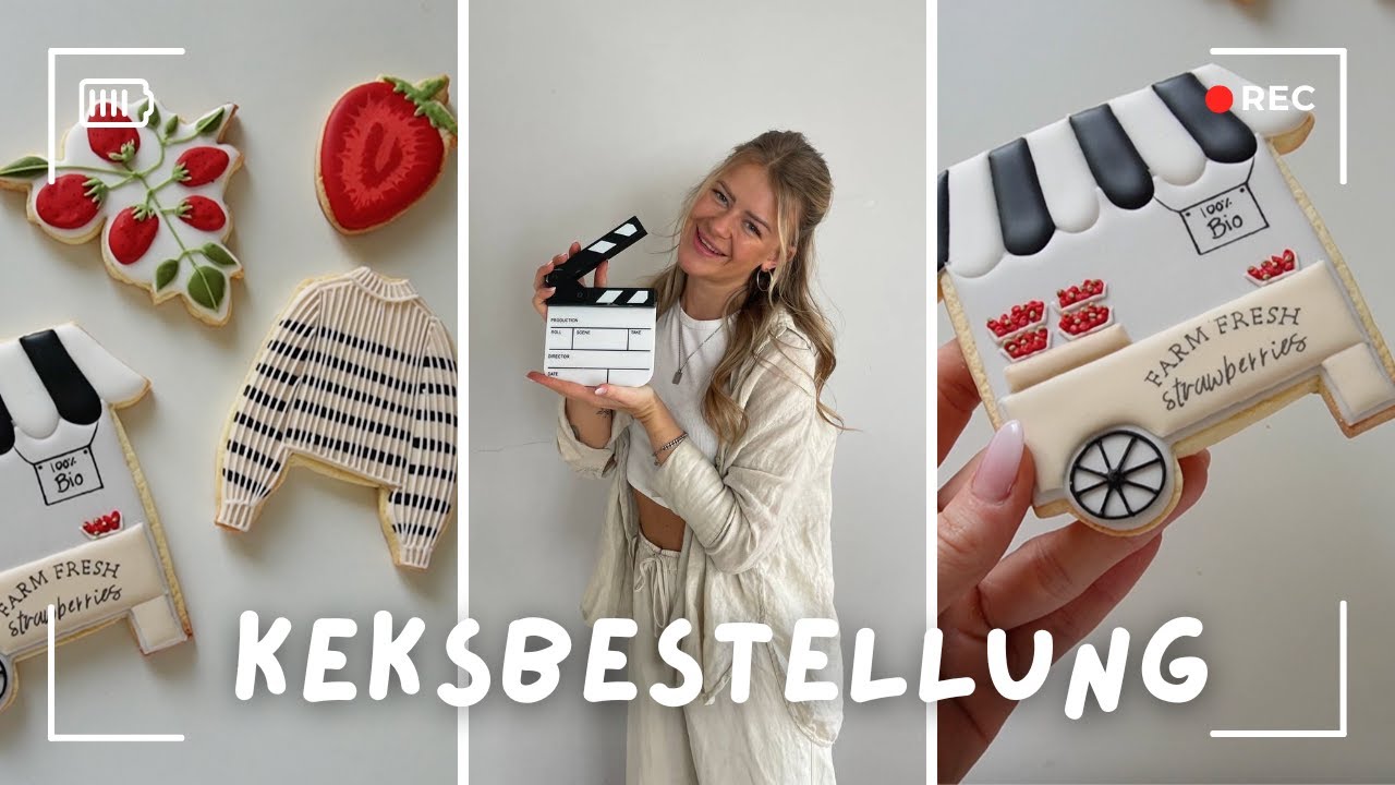 Ich dekoriere Kekse für eine TV Aufzeichnung! 😱 | Ein Tag als Cookie Artist