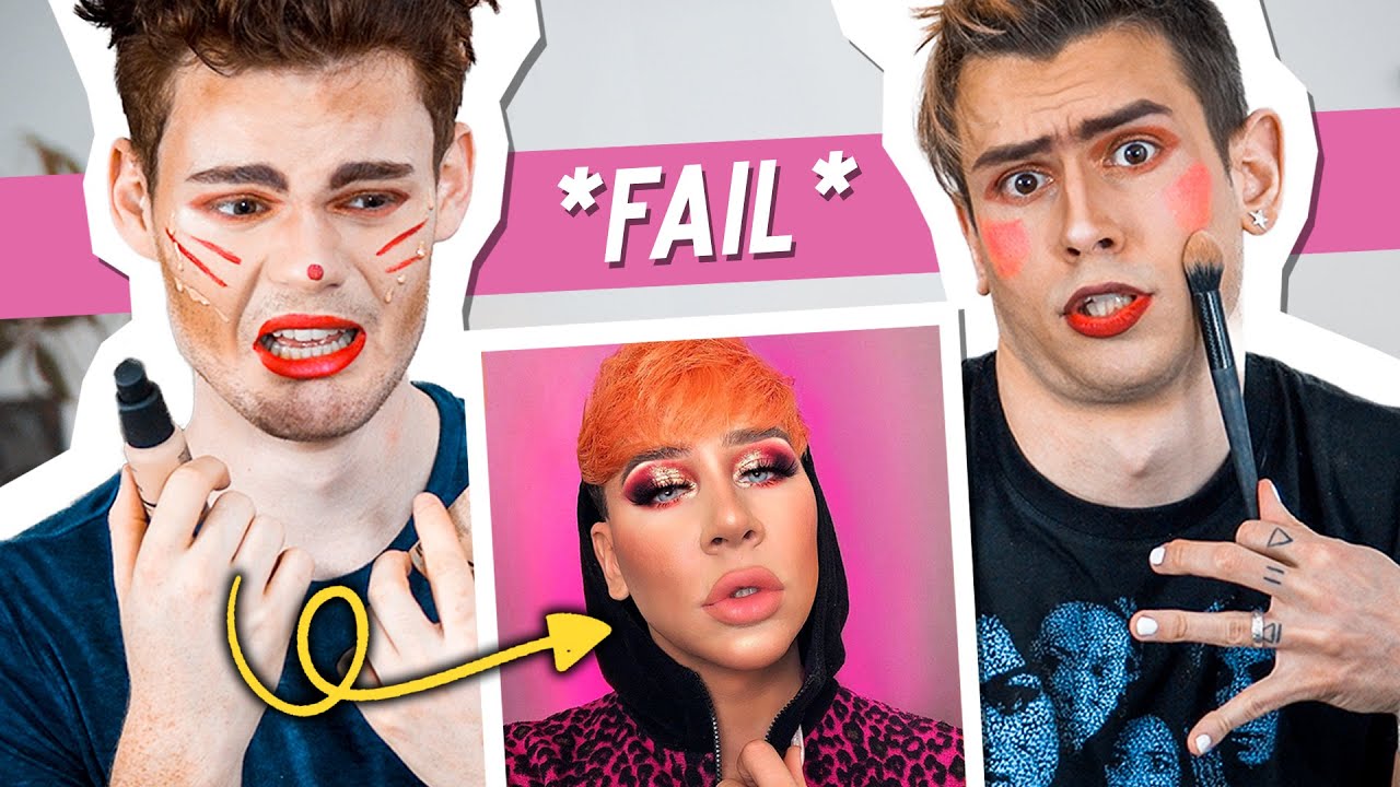 Wir schminken uns wie @marvyn *FAIL* l NICO x @KostasKind