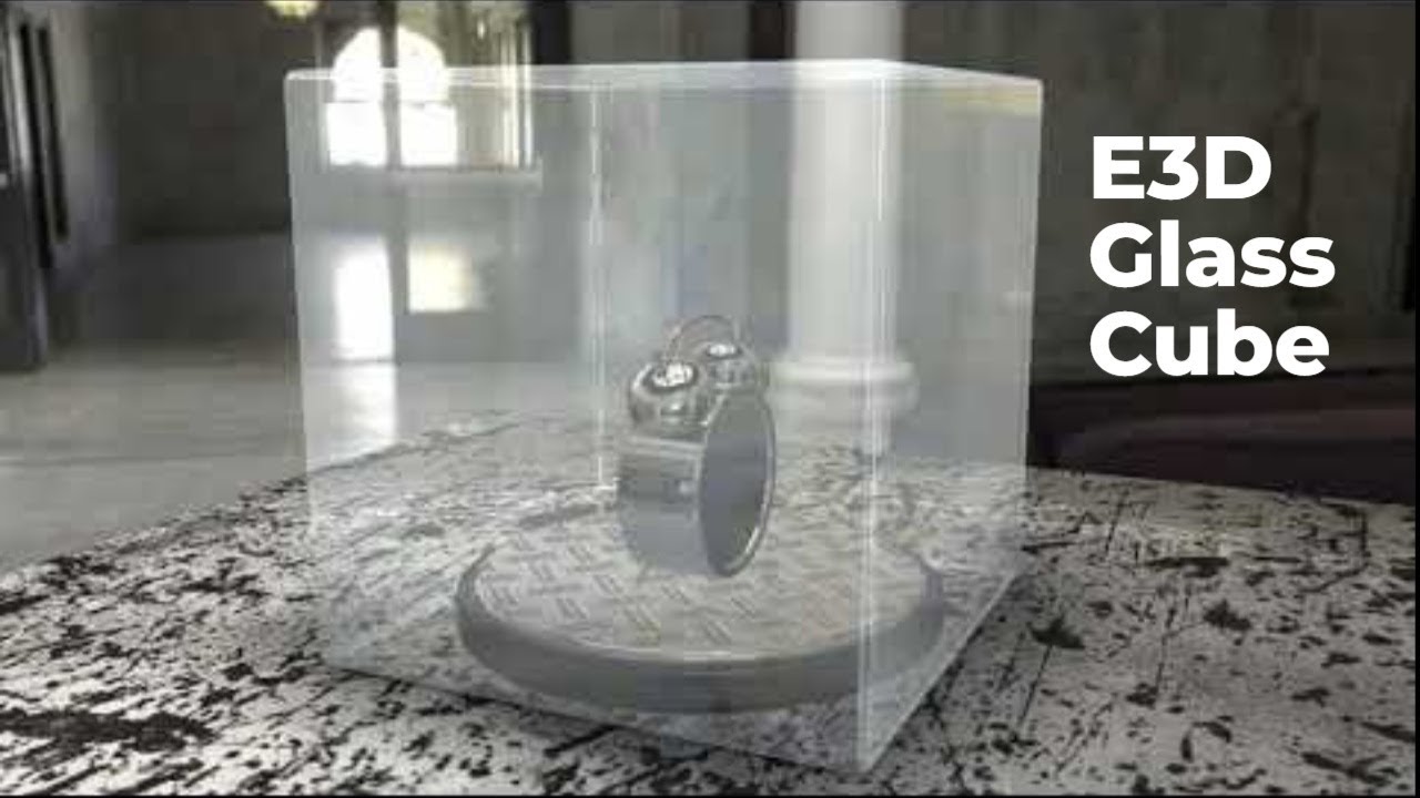 How to make amazing glass objects in Element 3D/After Effects - Turntable in Glass Cage Tutorial