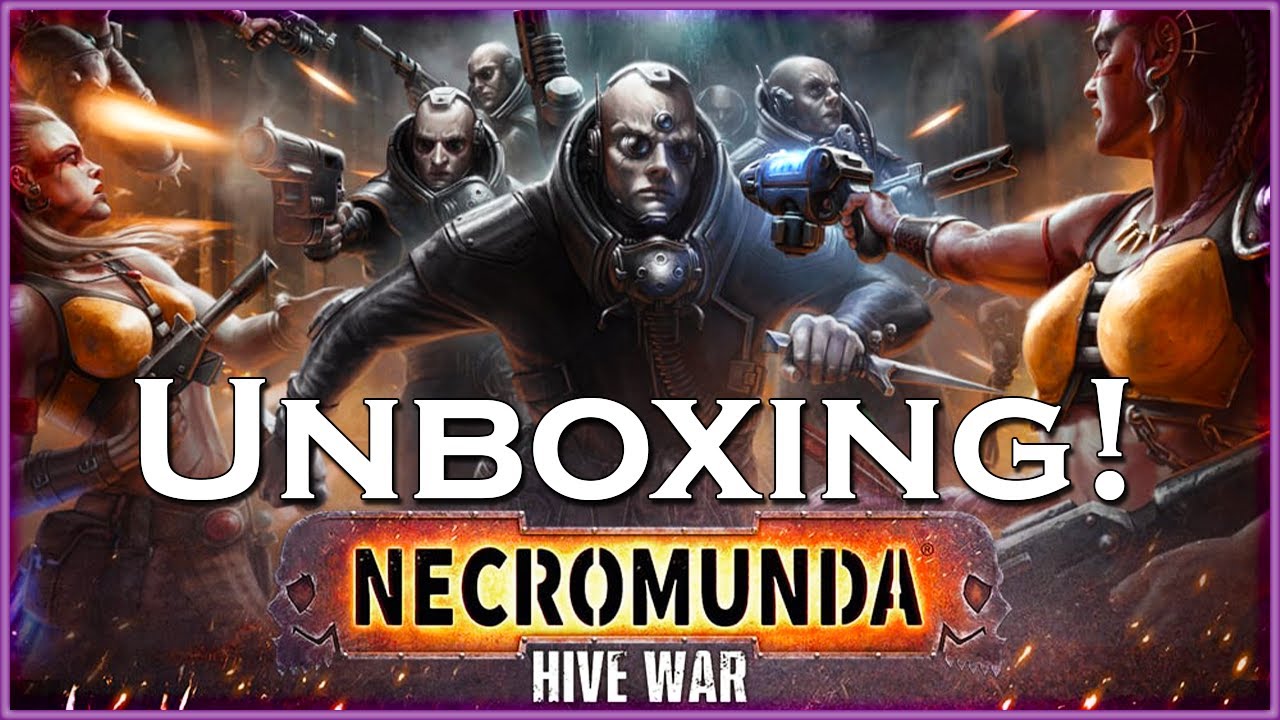 РАСПАКОВКА И ОБЗОР Necromunda: Hive War!