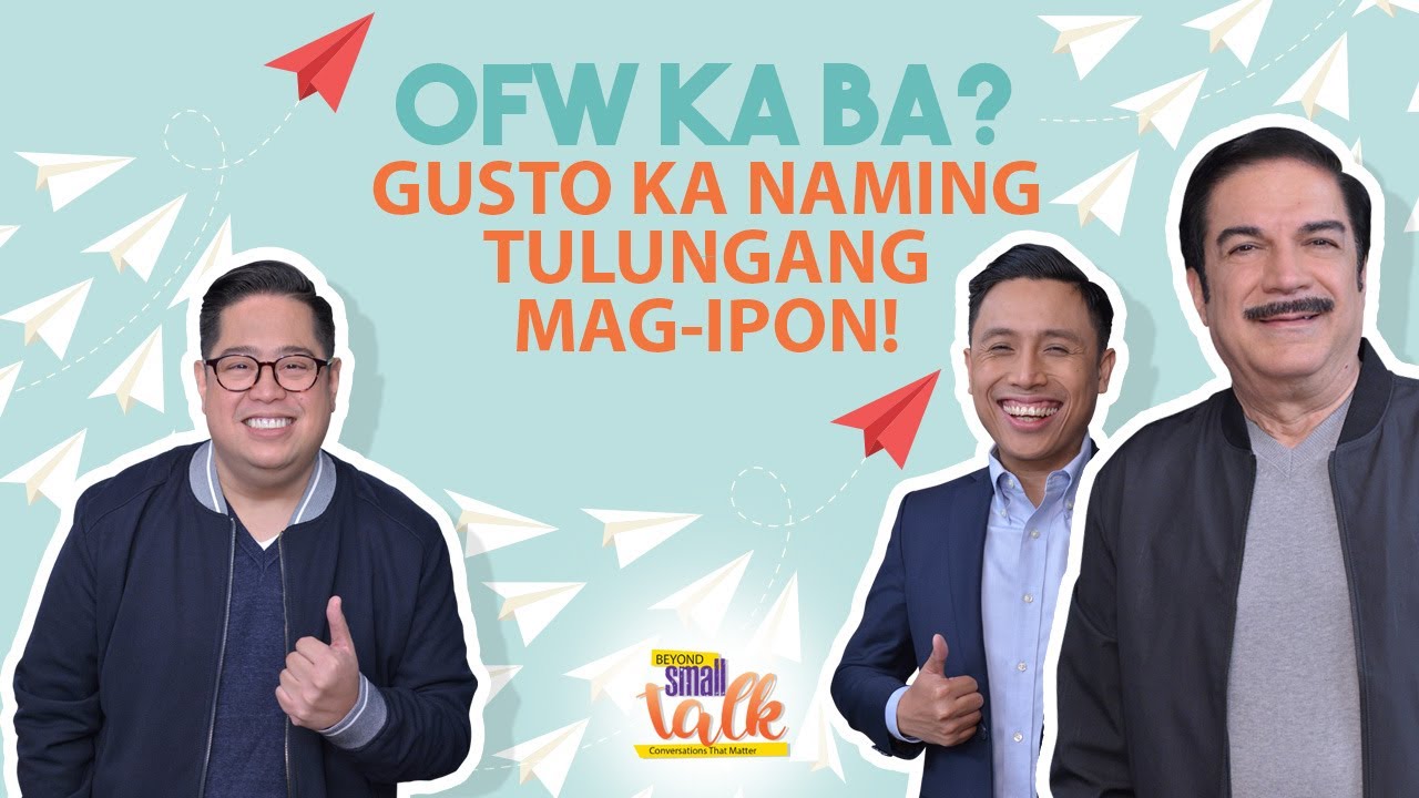 Beyond Small Talk | How to Save Money Tips for OFW