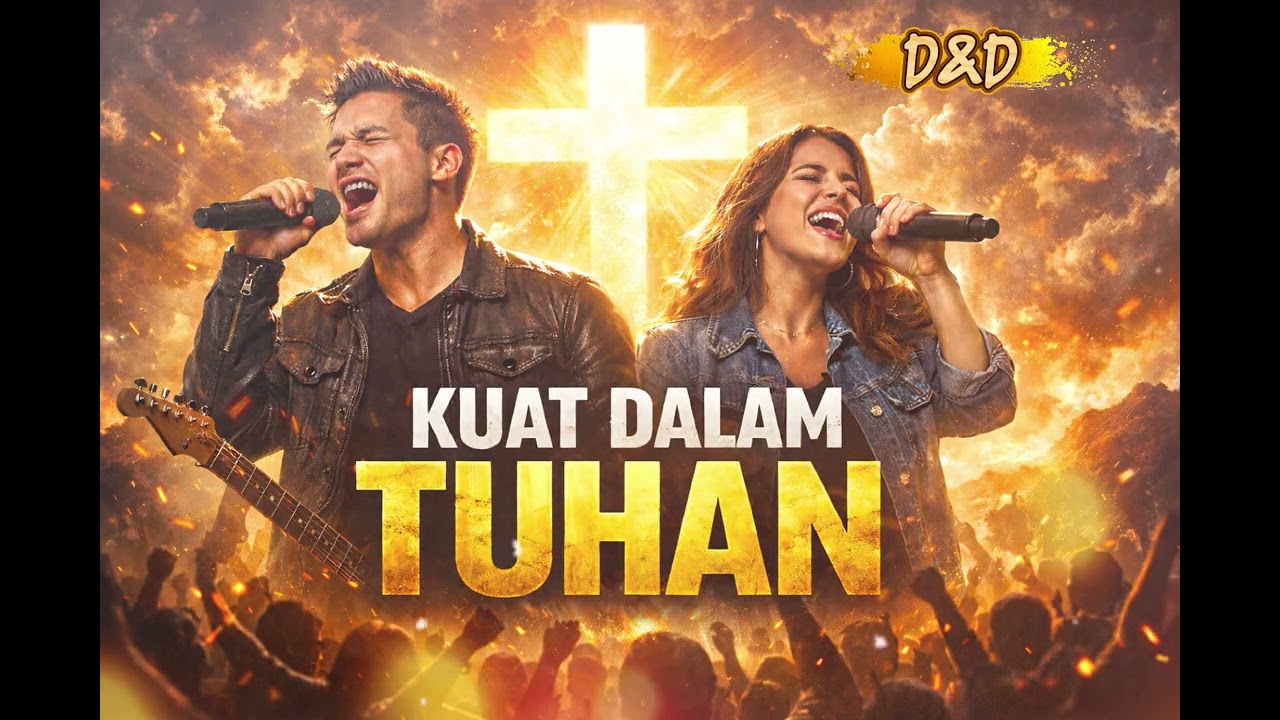 KUAT DALAM TUHAN | Lagu Rohani Semangat Pop Rock Duet Pria Wanita | Lagu Rohani Terbaru