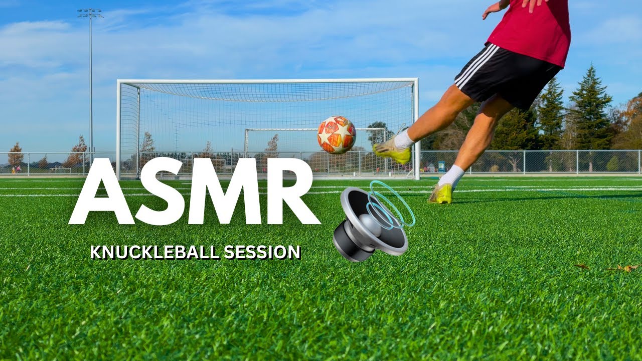 ASMR Knuckleball Session | Individual Football Training