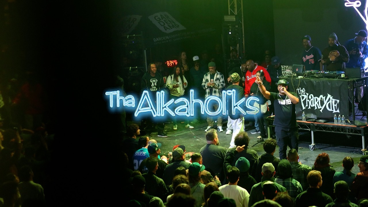 The Alkaholics live in Orange County opening up for The Pharcyde #thepharcyde #thealkaholiks