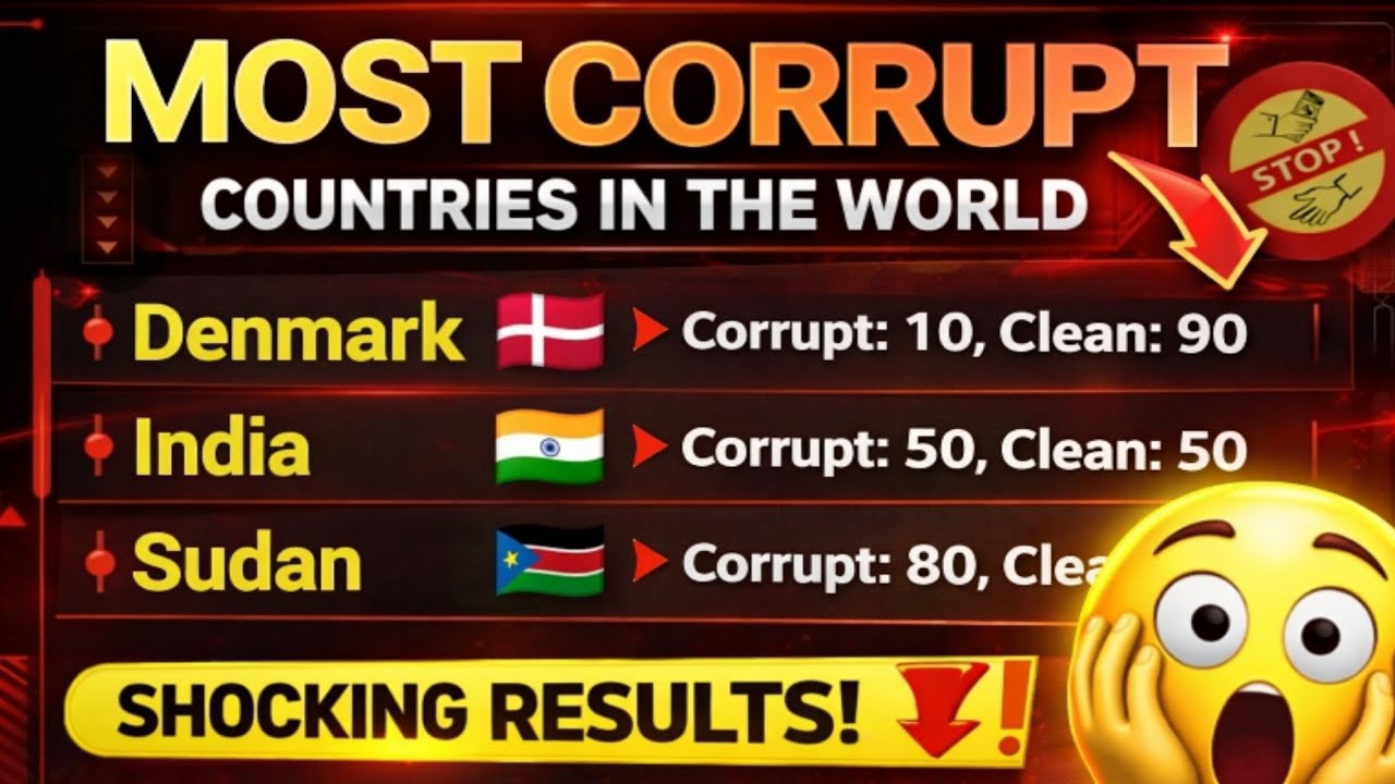 Most Corrupt Countries In The World 2026 | CPI Index 2026