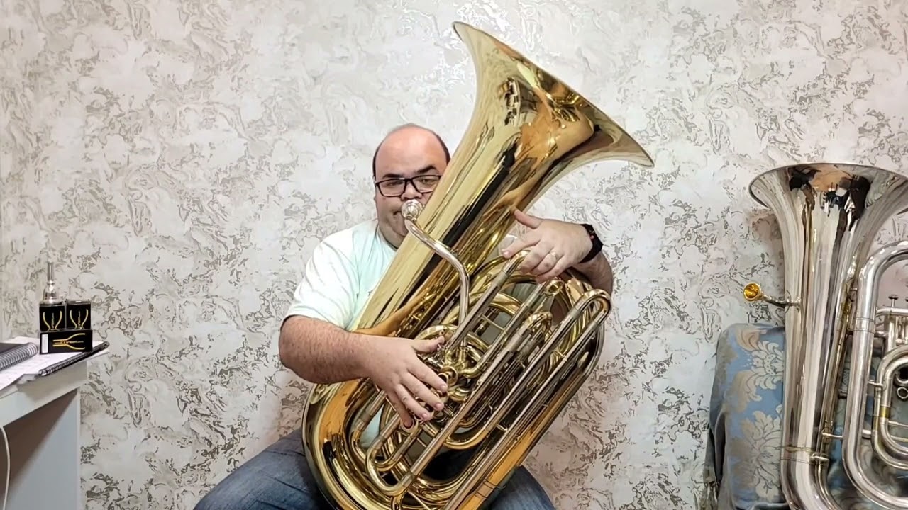 Hino 127 CCB - Meu bom Jesus, contigo almejo estar | Tuba e Teclado