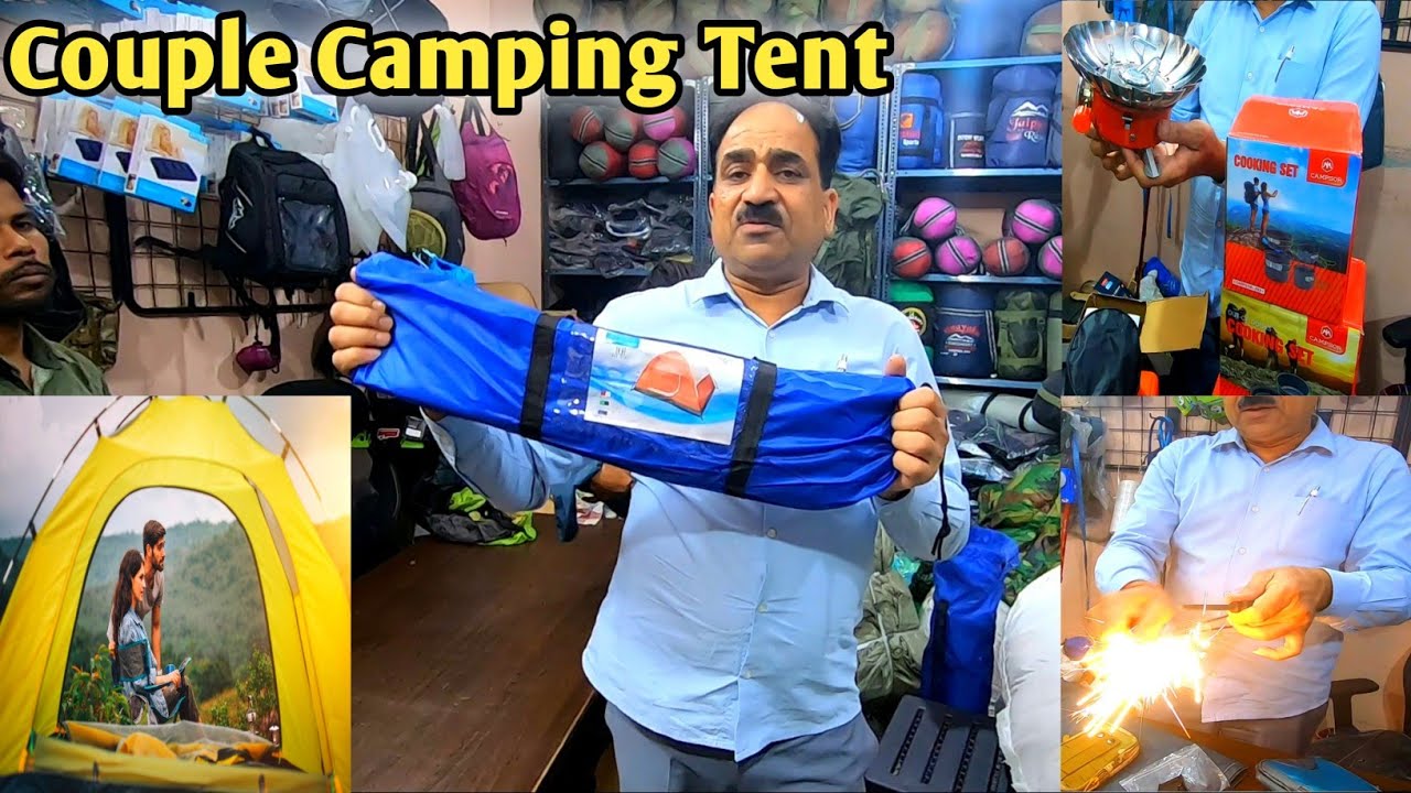 Couple Camping Tent 👫 | Couple Sleeping Bags | Trekking Equipments in Budget #Budgettent