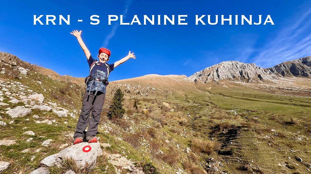 Prvič z družino na Krn (pristop s Planine Kuhinja)