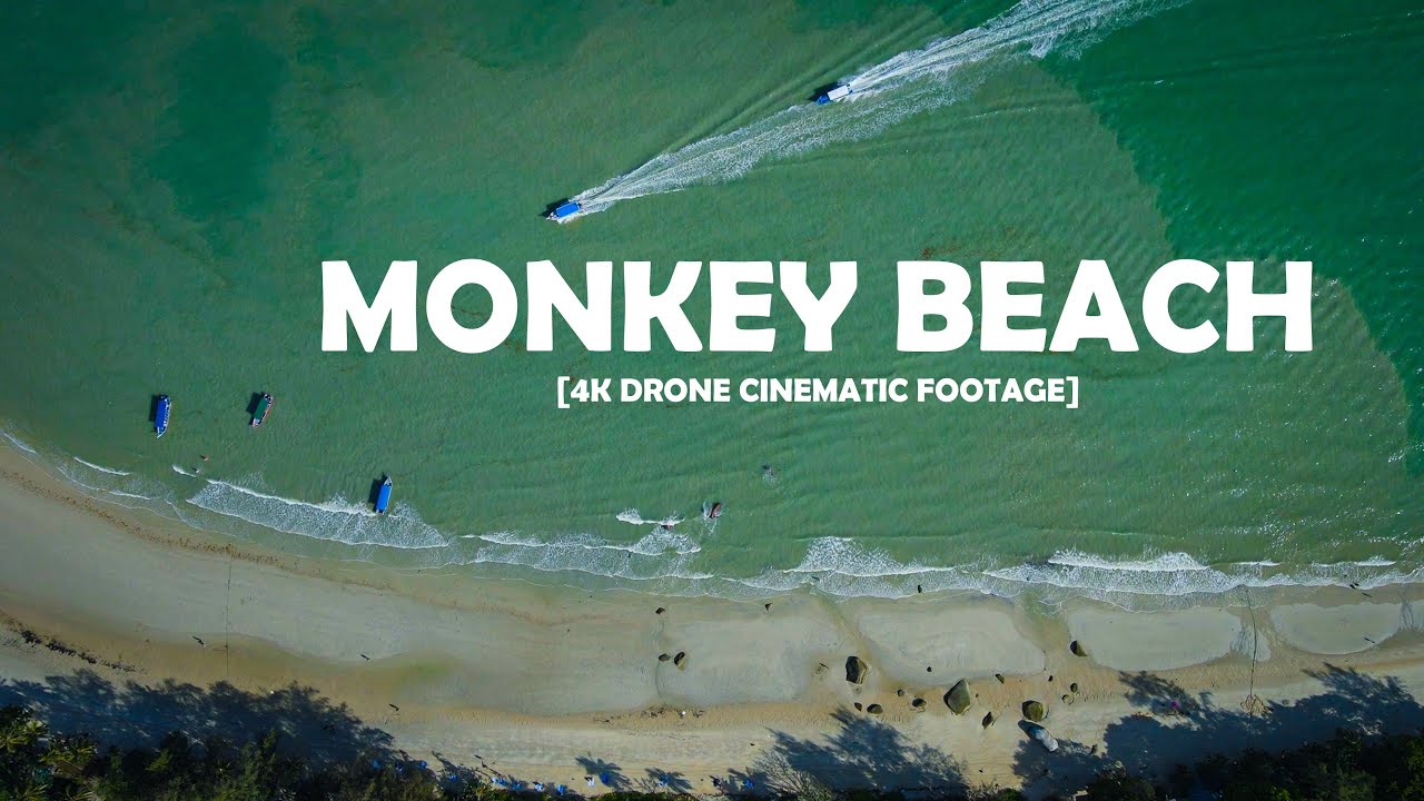 【Wild Wow #64.0】Penang National Park Monkey Beach | 4K Drone Cinematic Footage | Aerial Videography