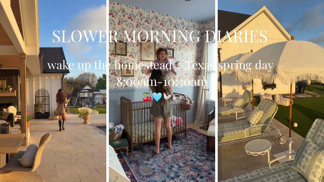 Morning Bliss ☕️☀️ | A Cozy Texas Home on This Spring Day 🌻🌿